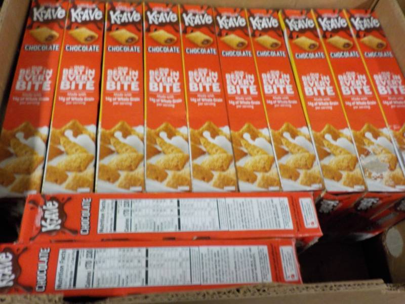 lot 229 image: 12 Boxes of Kelloggs Krave Cereal...