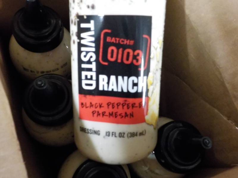 lot 246 image: Case of 6 Twisted Ranch Black Peppe...