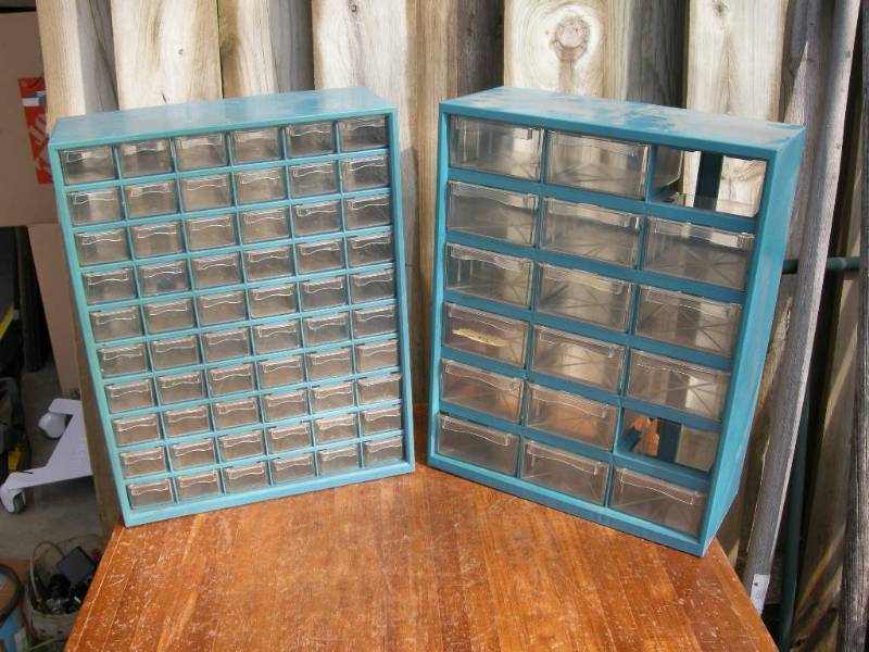 lot 84 image: Pair Parts Organizers