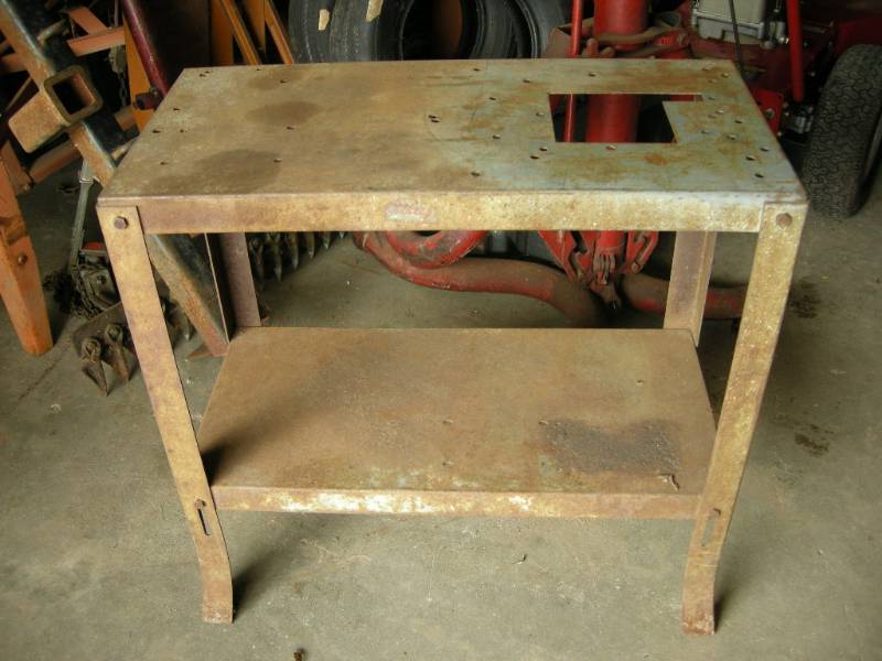 lot 29 image: Vintage Atlas Tool, Machine Table, Stand, Bench