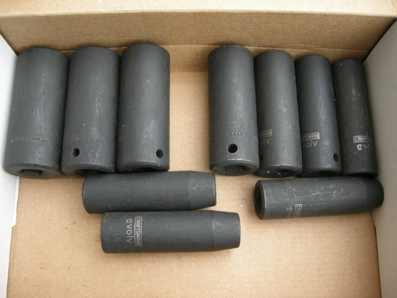 lot 34 image: Craftsman Evolv SAE Deep Impact Socket Set
