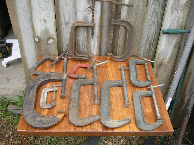 lot 33 image: Group C-Clamps
