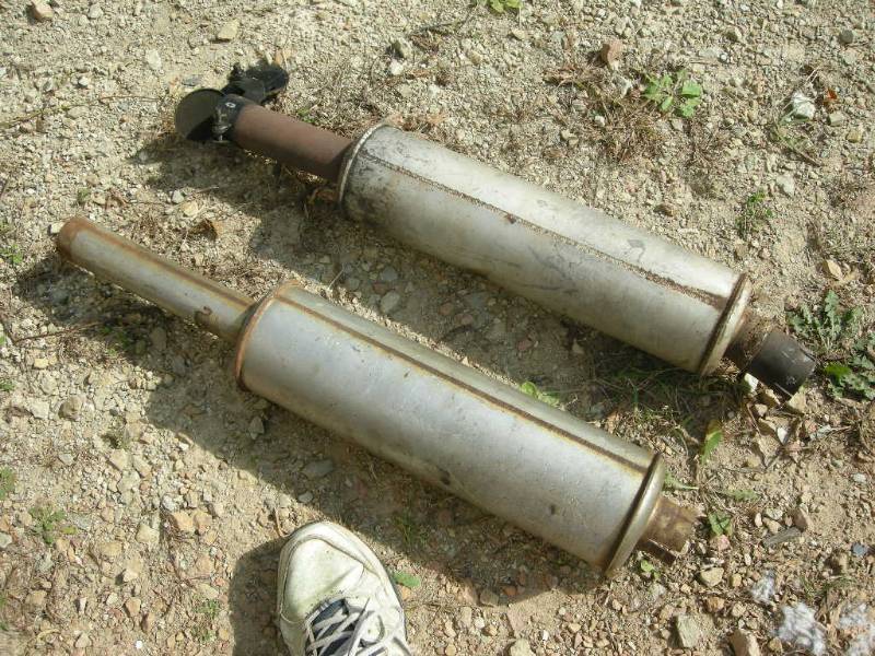lot 148 image: 2 Exhaust StacksMufflers