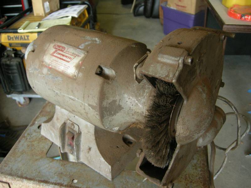 lot 143 image: Dayton Commercial Electric Grinder