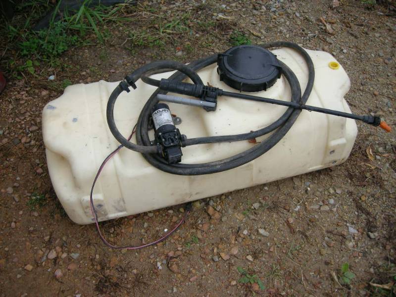 lot 153 image: Flojet Pump Sprayer Tank - Snyder Industries