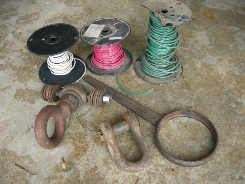 lot 176 image: Misc Metal and Wire