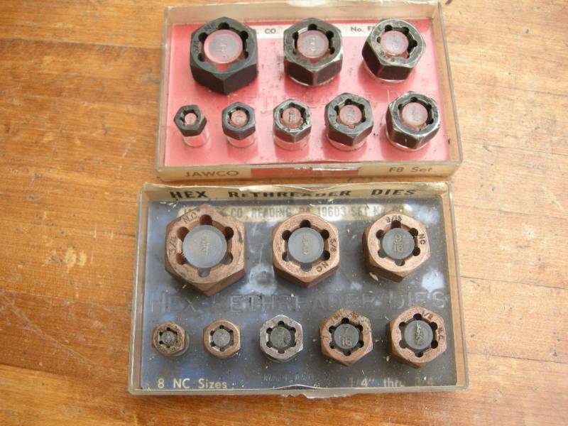 lot 62 image: Hex Rethreader Die Sets