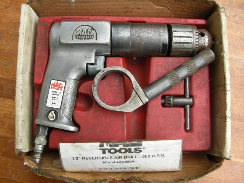lot 63 image: MAC Tools 12 Reversible Air Drill