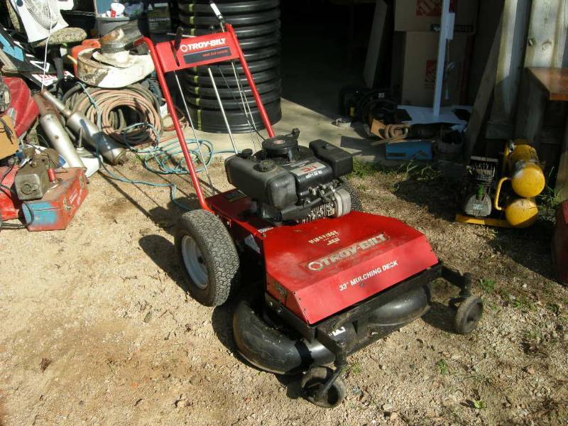 lot 1 image: Troy-Bilt Walk-Behind Mower