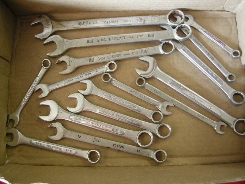lot 67 image: Combination Wrenches