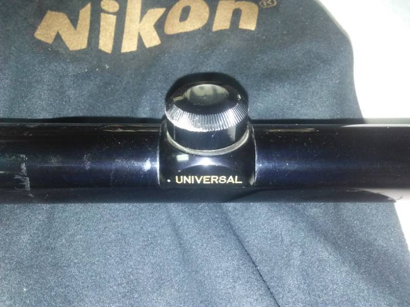 lot 179 image: Rifle scope Universal