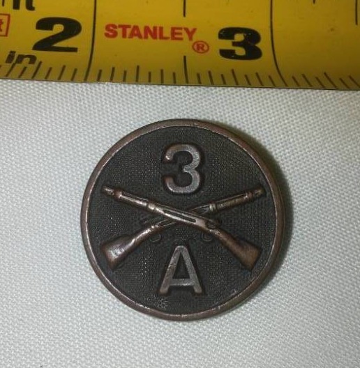lot 230 image: WWI Infantry Regiment 3rd division A.
