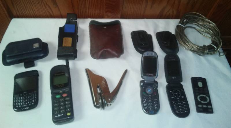 lot 248 image: Cell phones and more.