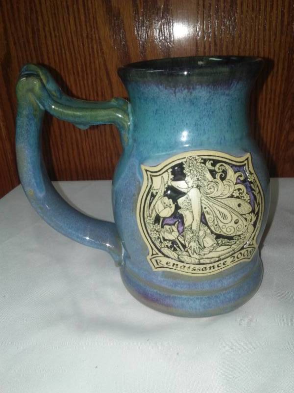 lot 276 image: 2008 Renaissance Festival mug.