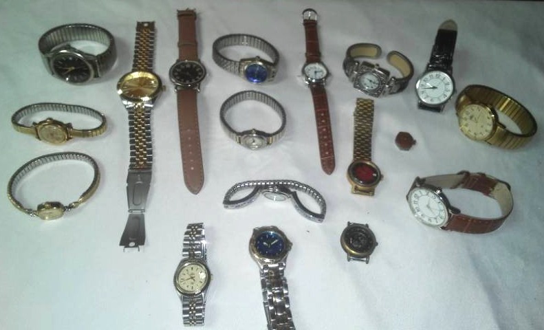 lot 291 image: 18 watches - men and women.