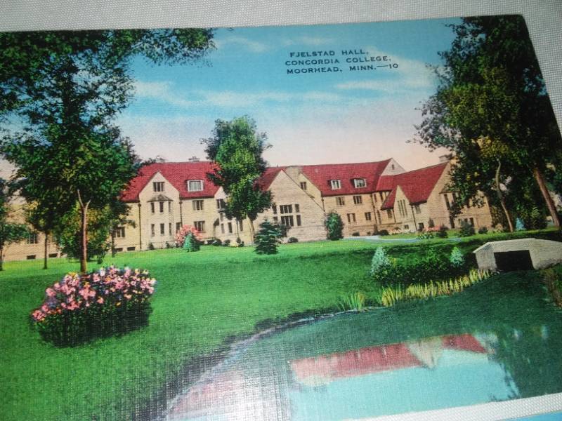 lot 401 image: 2 - Concordia College Fjelstad Hall no. 10  12.