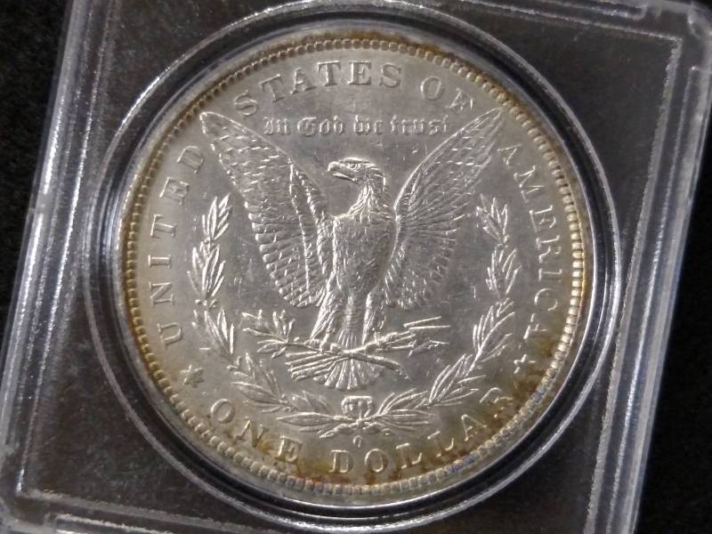 1883 O MS Some Toning Morgan Silv...