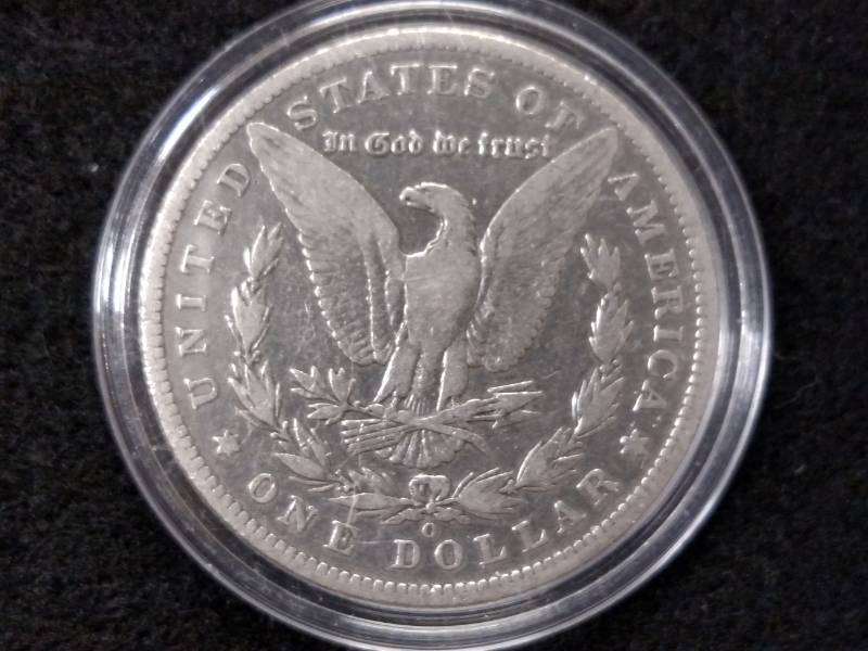 1886 O Morgan Silver Dollar...