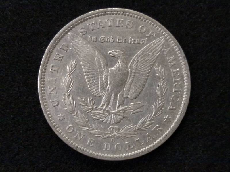 1890 O Morgan Silver Dollar...