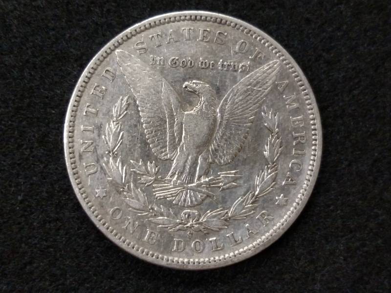 1896 S Morgan Silver Dollar...