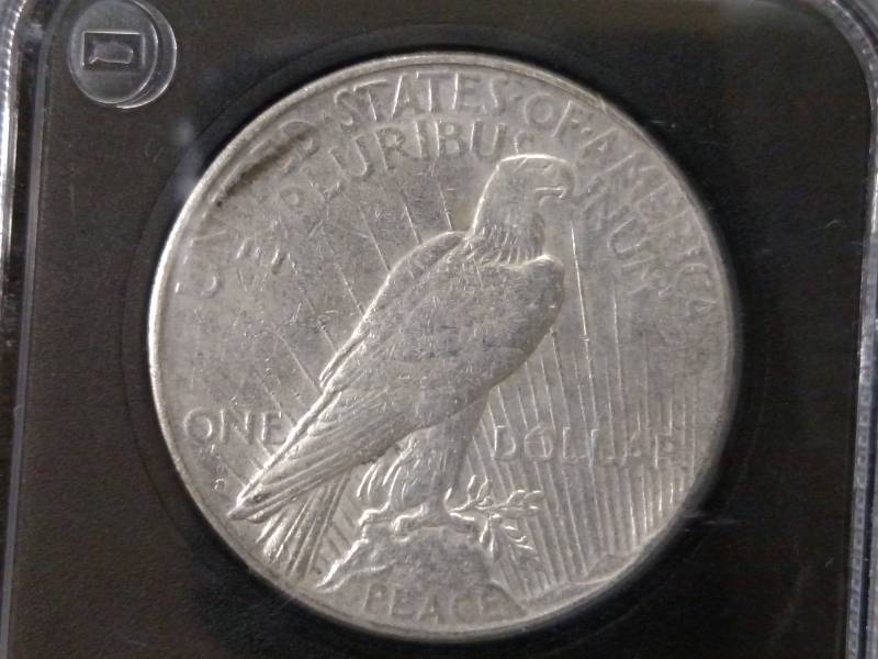 1922 S Peace Silver Dollar...