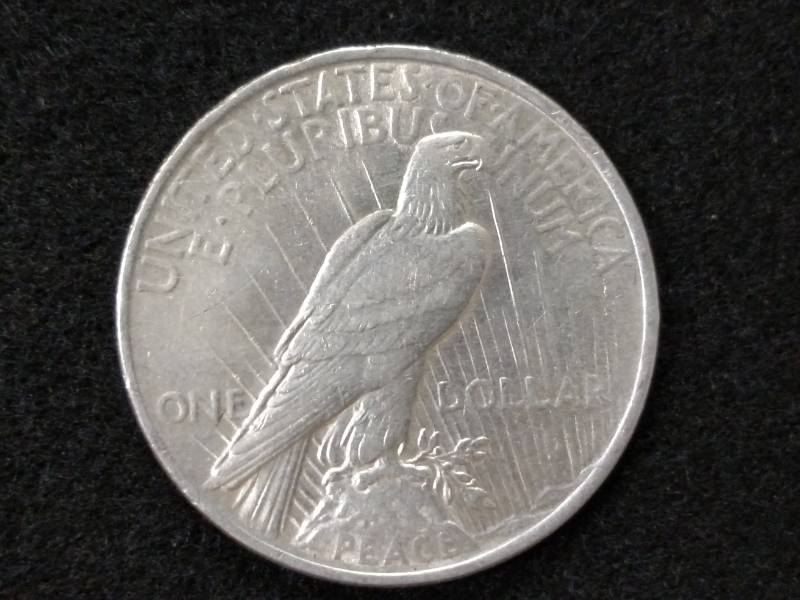 1923 Peace Silver Dollar...