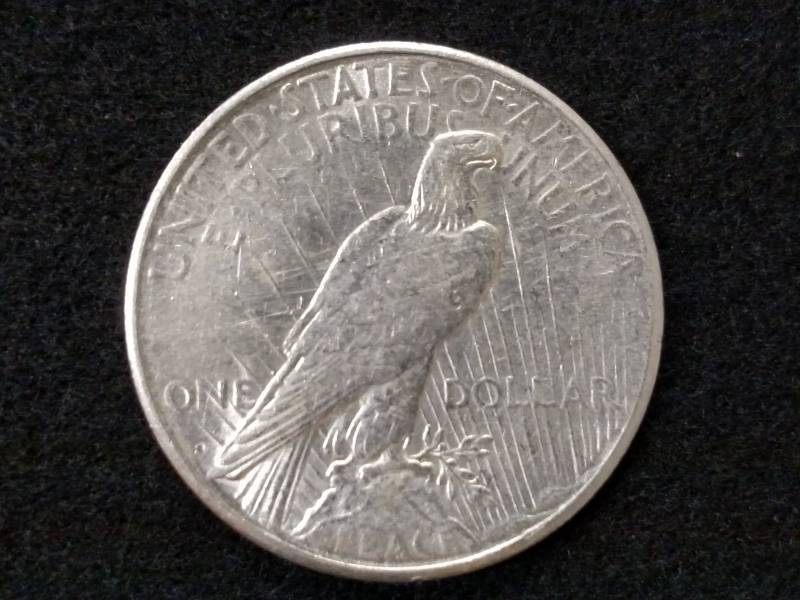 1923 S Peace Silver Dollar...