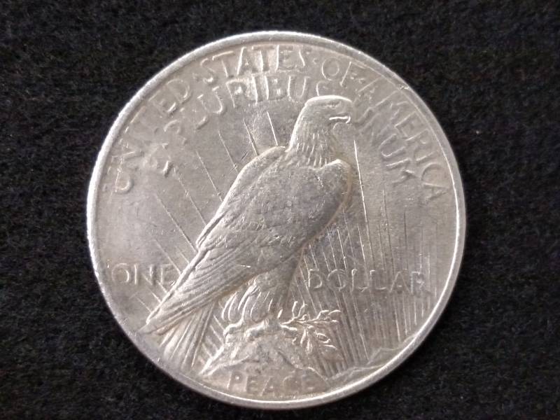 1924 Peace Silver Dollar...
