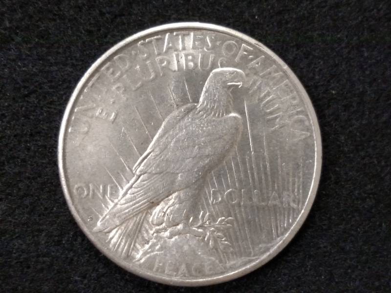 1924 S Peace Silver Dollar...