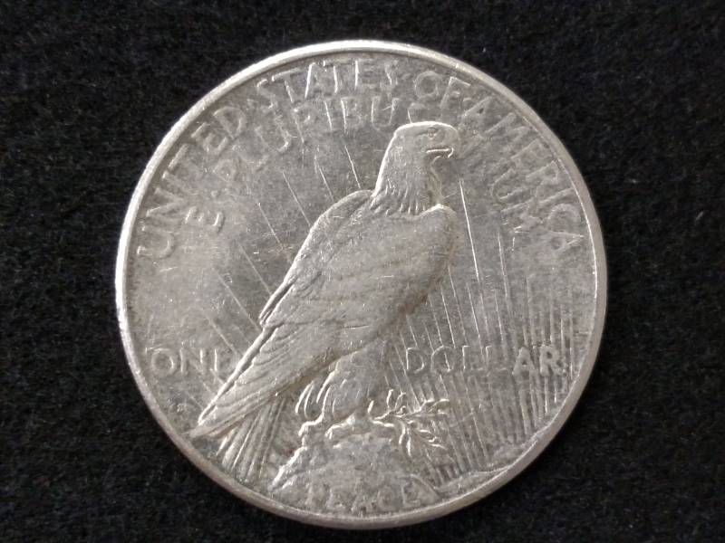 1925 S Peace Silver Dollar...
