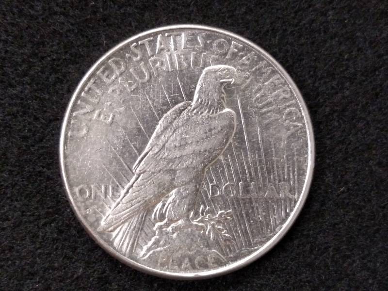 1927 S Peace Silver Dollar...
