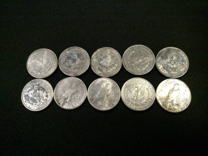 (10) Silver Dollars...