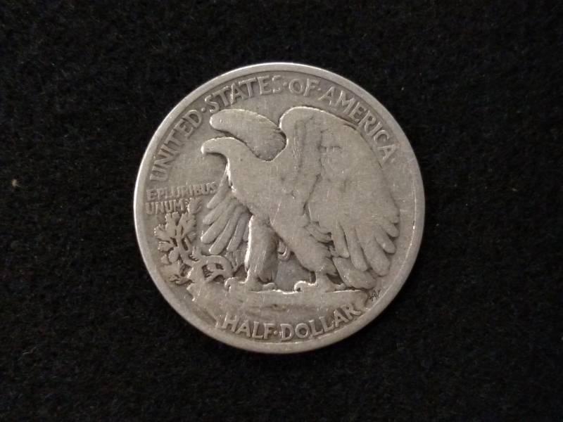 1917 Walking Liberty Silver Half Do...