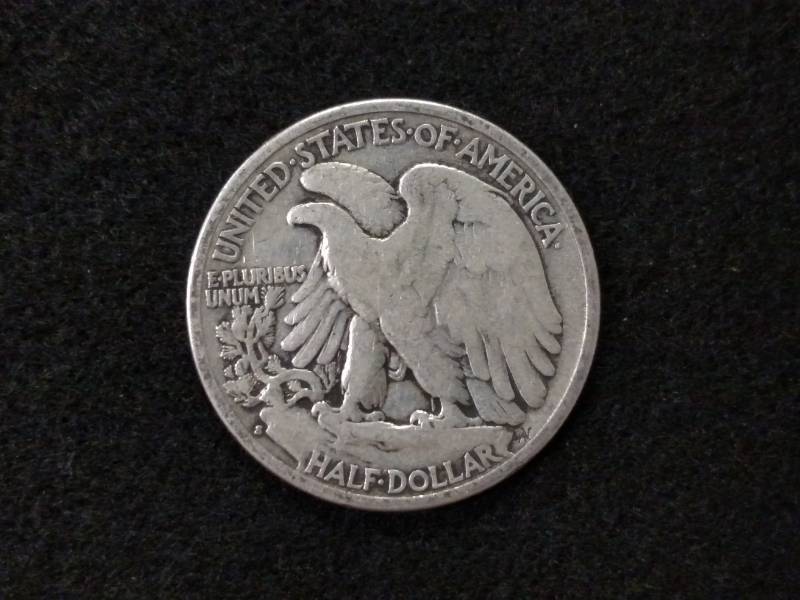 1936 S Walking Liberty Silver Half ...