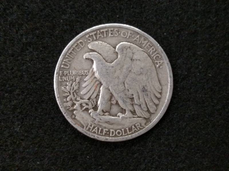 1944 S Walking Liberty Silver Half ...