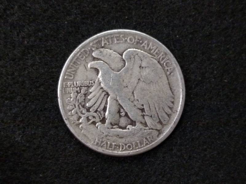 1945 Walking Liberty Silver Half Do...