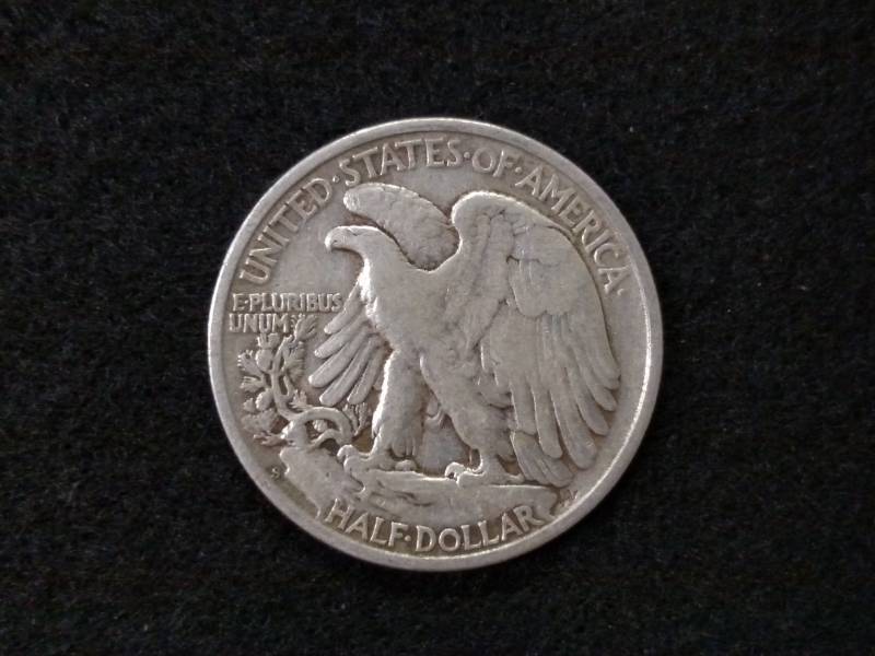 1946 S Walking Liberty Silver Half ...