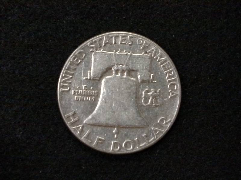 1951 Franklin Silver Half Dollar...