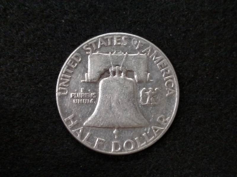 1952 Franklin Silver Half Dollar...