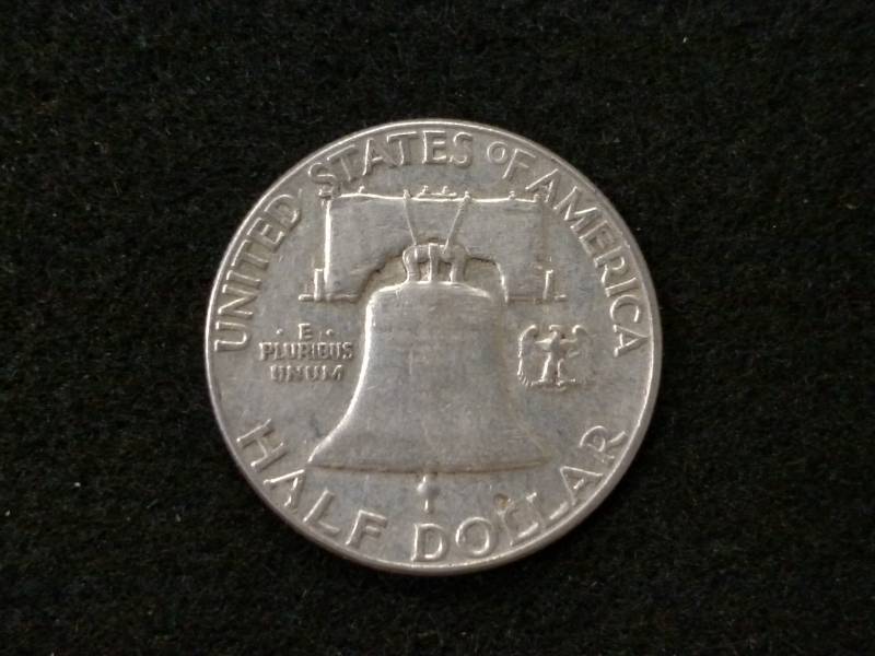 1961 Franklin Silver Half Dollar...