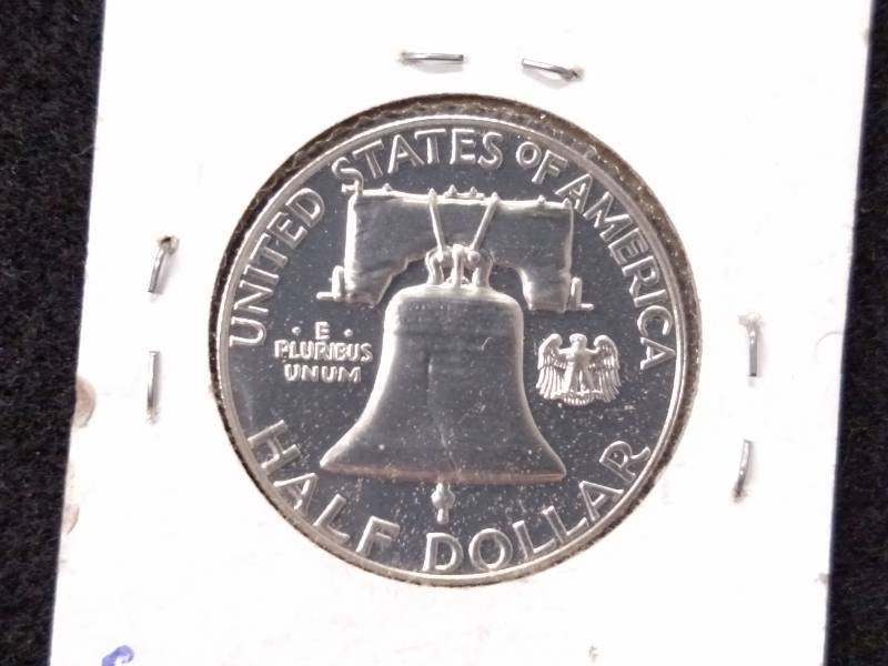1963 Proof Franklin Silver Half Dol...