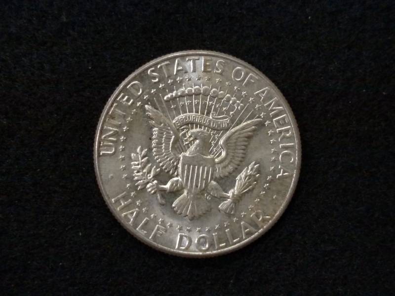1964 AU Kennedy Silver Half Dollar...