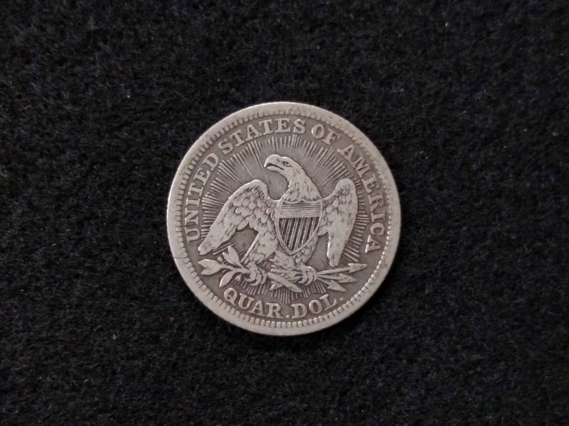 1853 Arrows & Rays Seated Liberty S...