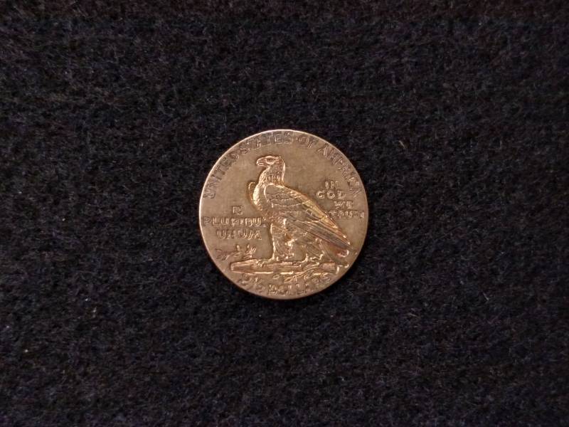 1915 Two and One Half Dollars India...