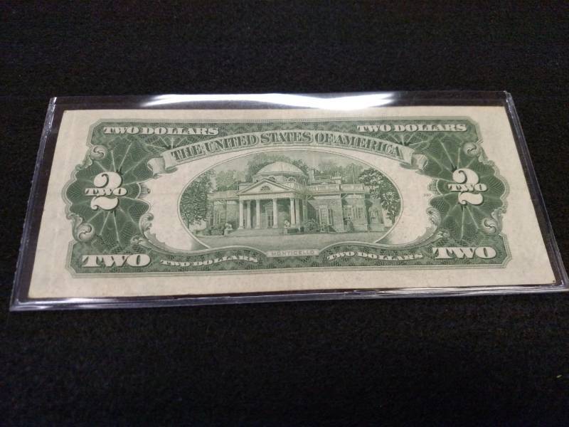 1953 A Two Dollars Red Seal United ...
