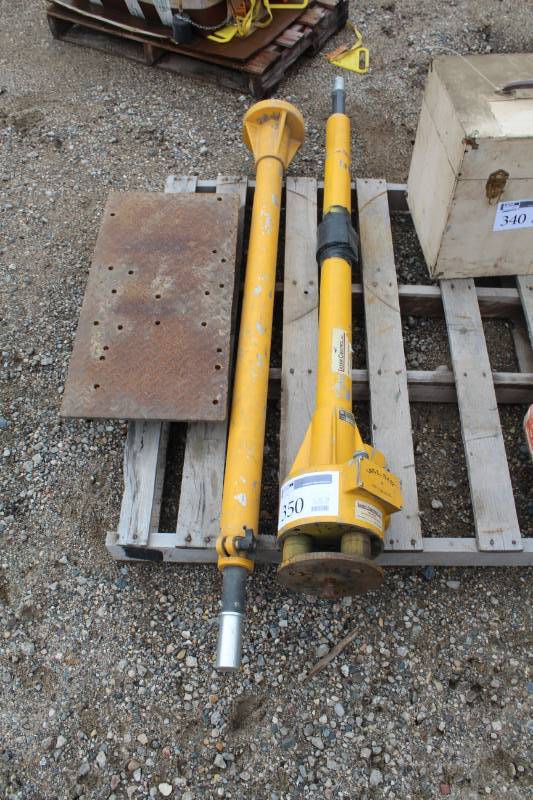 lot 350 image: Lot of (2) Spectra-Physics Laser-Plane 48in. Electric Mast EM2