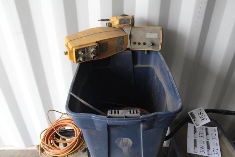 lot 371 image: Surveyor Electronics - Northland Trenching, Laserplane, Topcon, Spectra-Physics