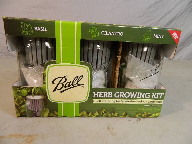 New Ball Herb Growing Kit
