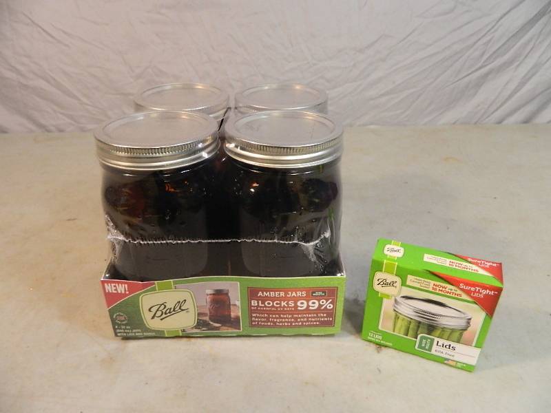 New Ball Jars and Lids