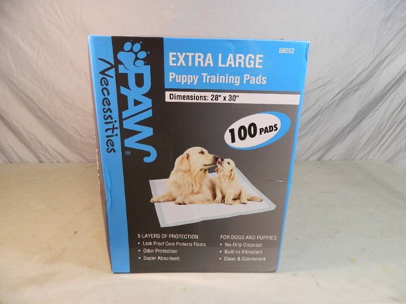 New Box of 100 Extra Large Puppy Pads